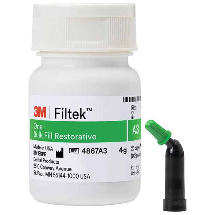 Filtek™ One Bulk Fill - Boîte de 20 capsules de 0,2 g A3