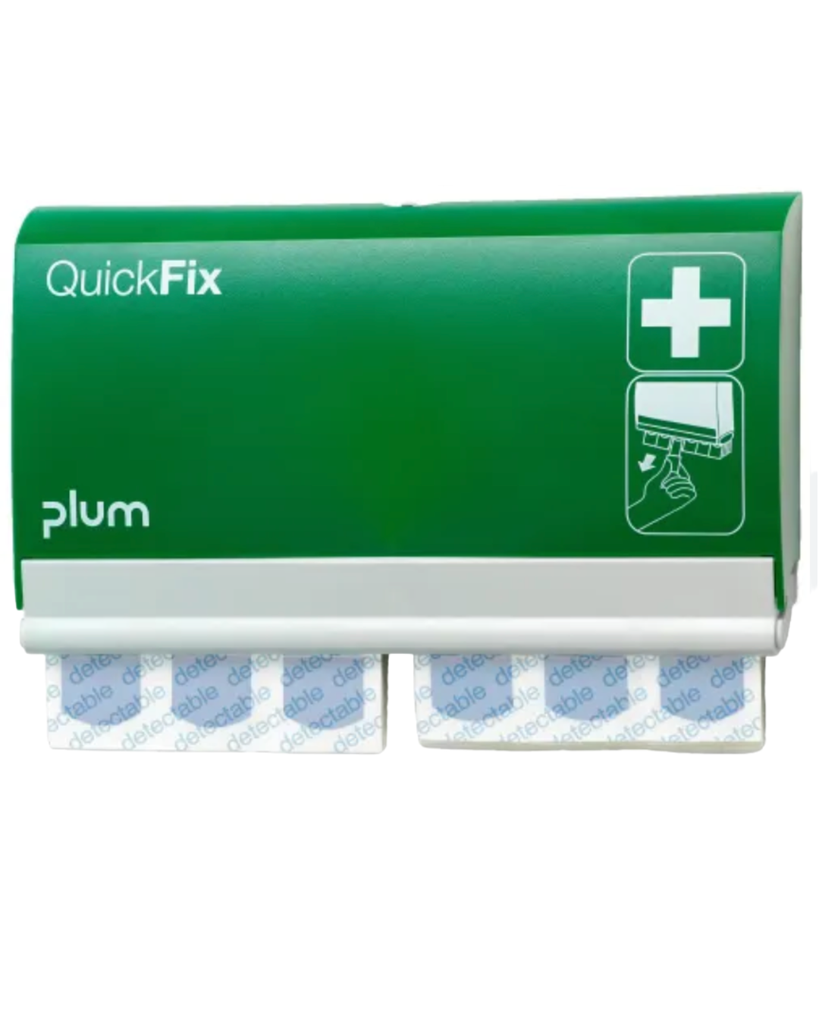 Distributeur de pansements Plum QuickFix avec 2 x 45 pansements étanches