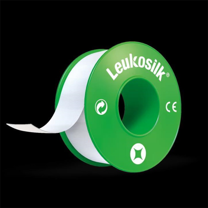 [4683500] Leukosilk S, sans anneau de protection sur polycore, 9,2 m x 5 cm