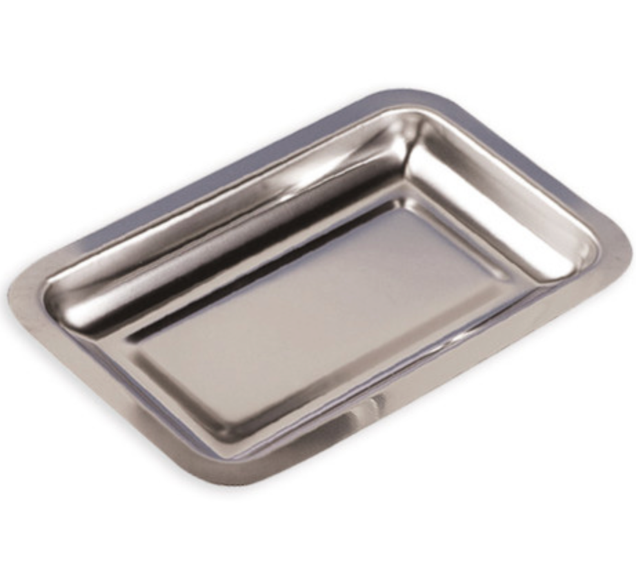 PLATEAU INOX 205 X 130 X 20 MM