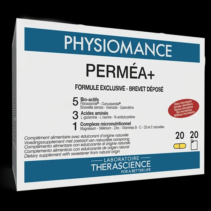Physiomance Perméa+ sans microbiote, 20 sachets & 20 gélules