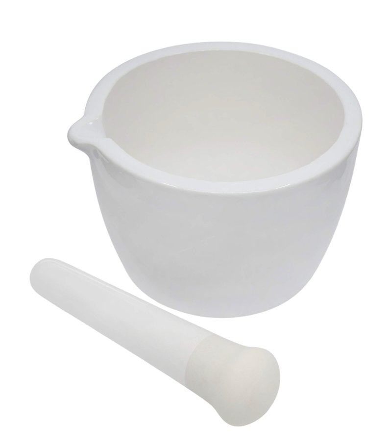 Mortier en porcelaine, 100 mm