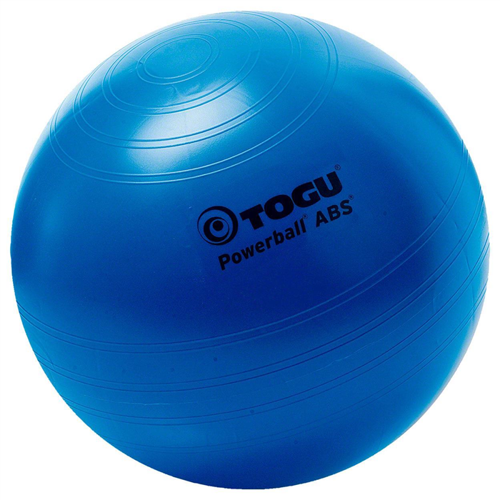 [03381-01] TOGU Balle de gymnastique Powerball ABS, Ø 55 cm, bleu