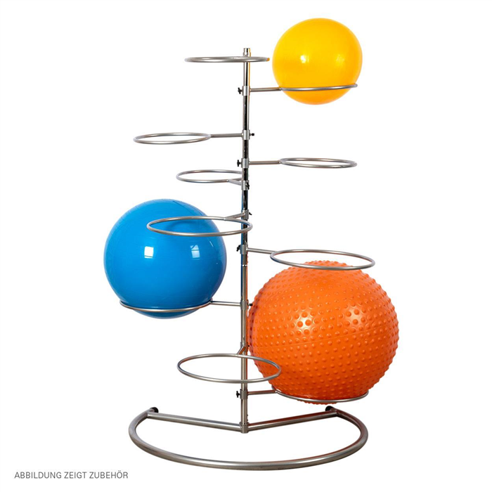 [03906] Support de balles de gymnastique pour 10 balles