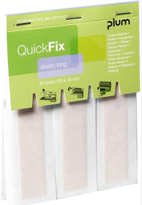 Recharge Plum QuickFix - 30 pansements élastiques longs