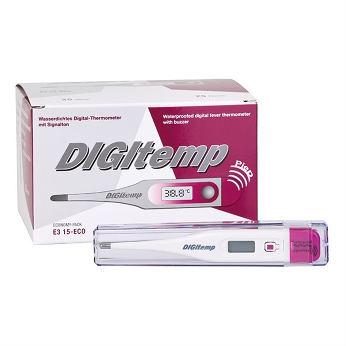 Thermomètre électronique DIGItemp en pack hôpital, 25 pièces
