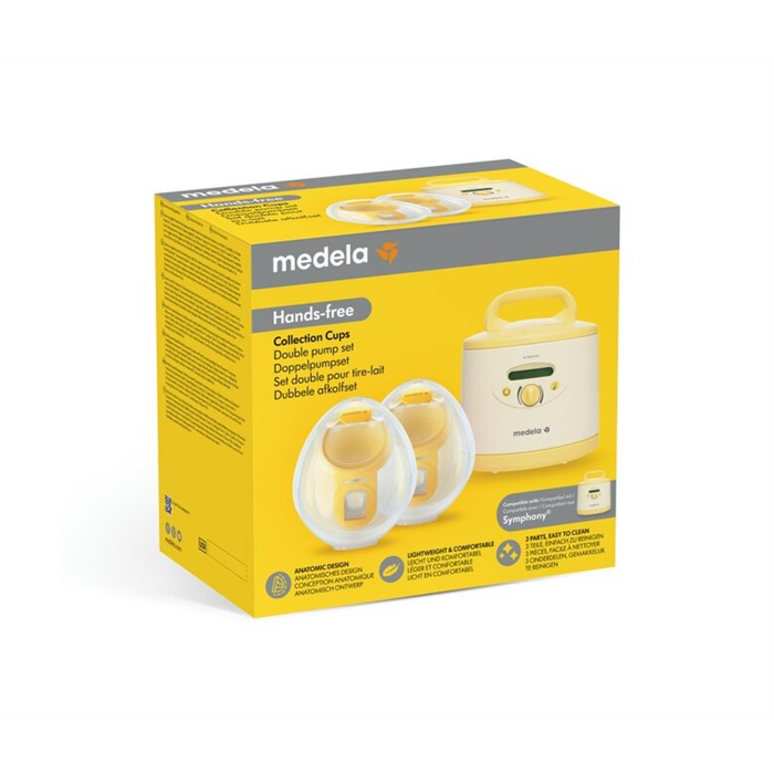 [101047308] Hands-free set double de collecteurs pour le tire-lait Symphony avec taille M (24mm)