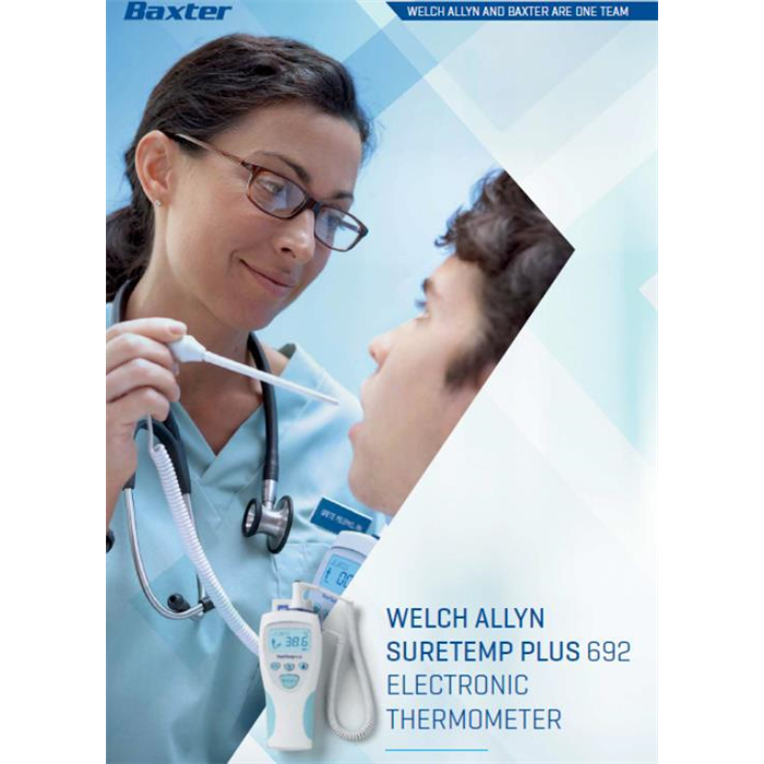 [A032492] SureTemp Plus 692 Thermomètre électronique avec support mural, _x000D_
oral et rectal, 01692-400