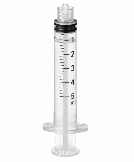 Seringues jetables Mediware Luer Lock, 5 ml, 100 pcs