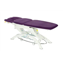 Lojer Table de thérapie Capre F5R Électrique avec roues automatiques & changement de direction circulaire, Aubergine-Plum, 65 cm
