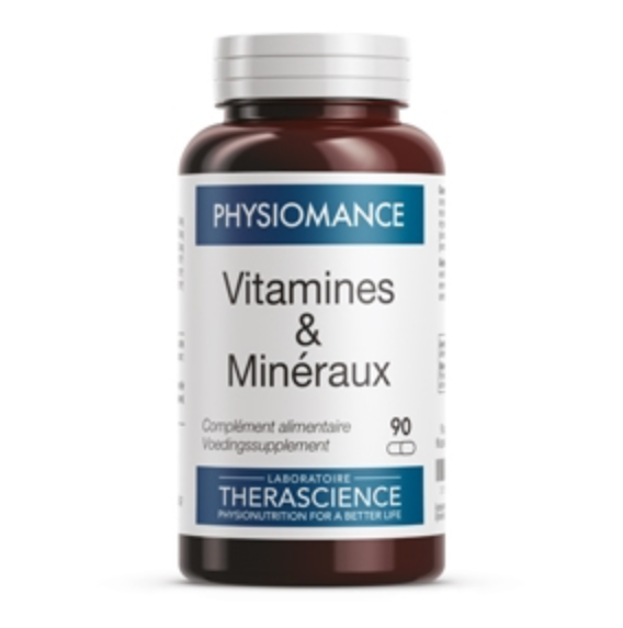 Physiomance Vitamines & Minéraux, 90 gélules
