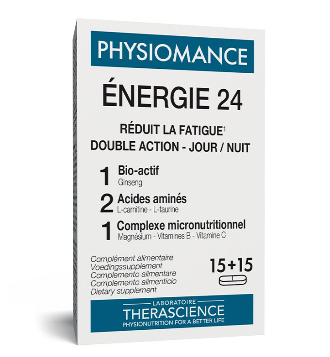 Physiomance Énergie 24, 30 comprimés