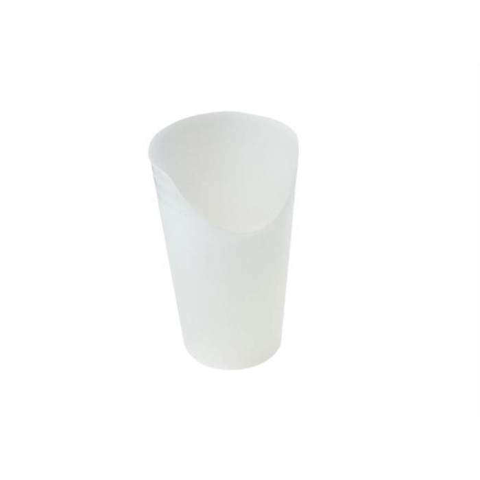 [AD160964] Gobelet avec découpe pour le nez Adhome 200 ml blanc-transparent
