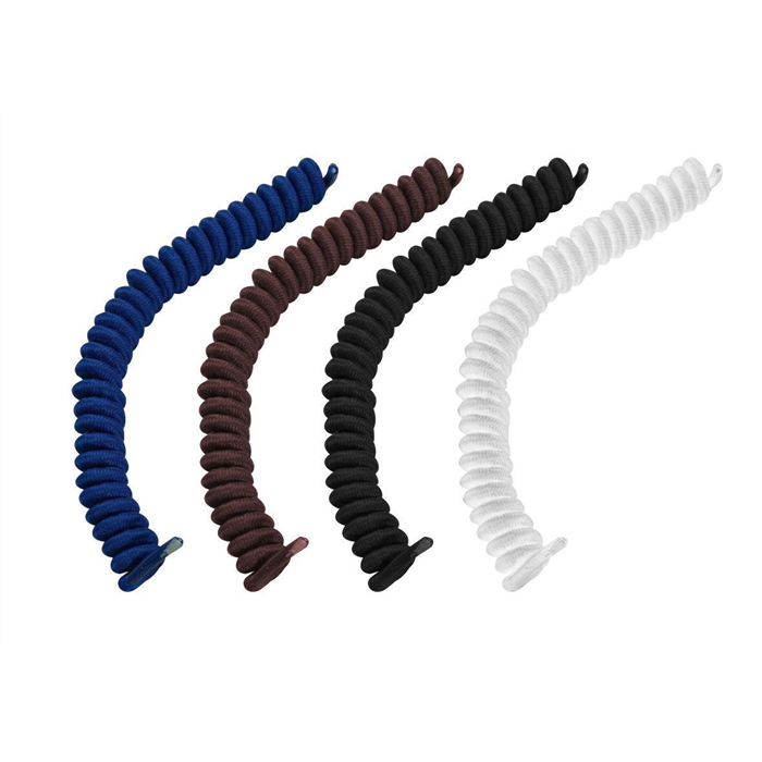 [AD168363] Lacets élastiques spirales brun - 100 cm (1 paire)
