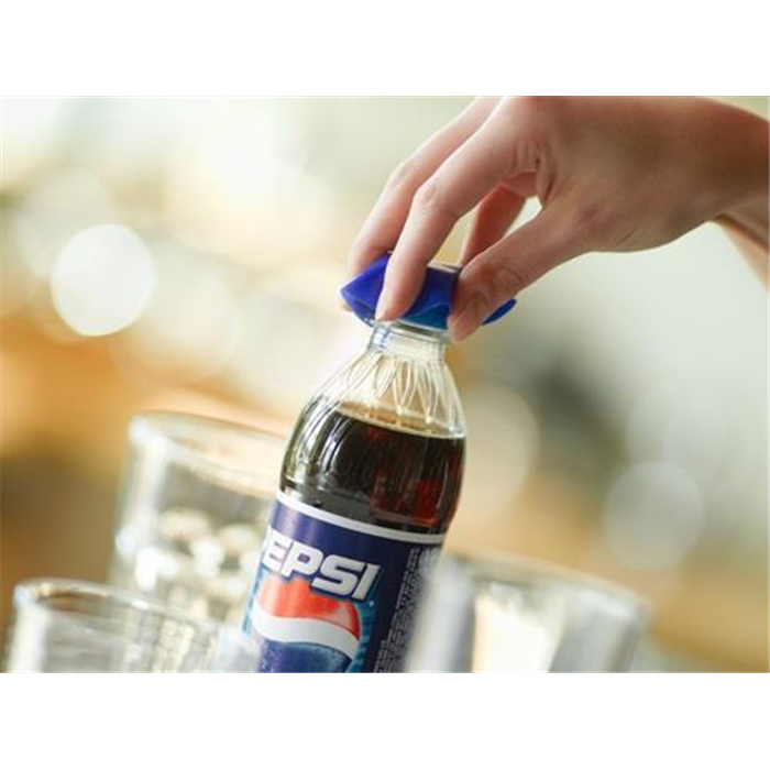 [AD006875] Ouvre-bouteilles Dycem bleu métallique