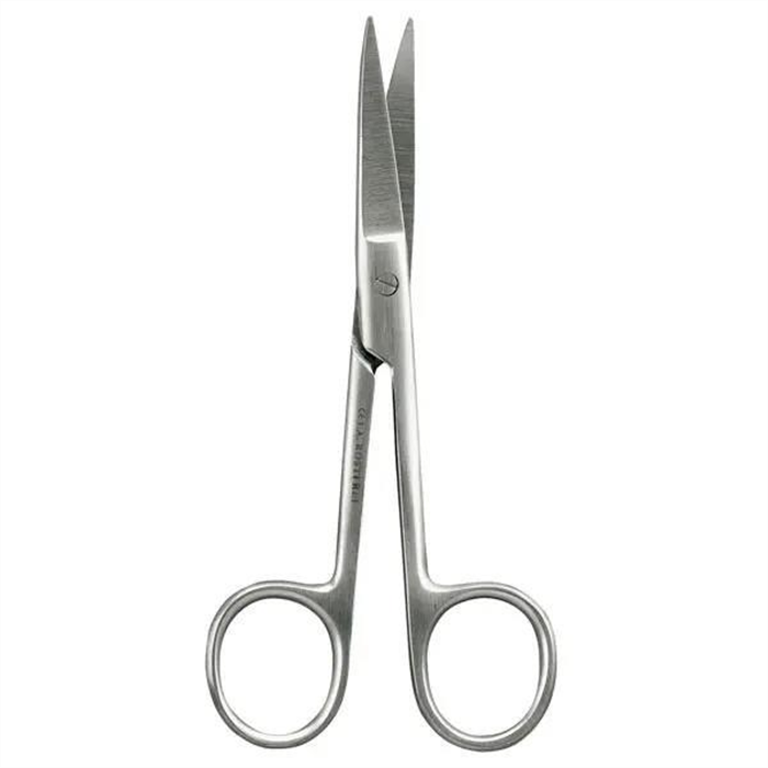 Ciseaux chirurgicaux courbés, pointus, 13,0 cm