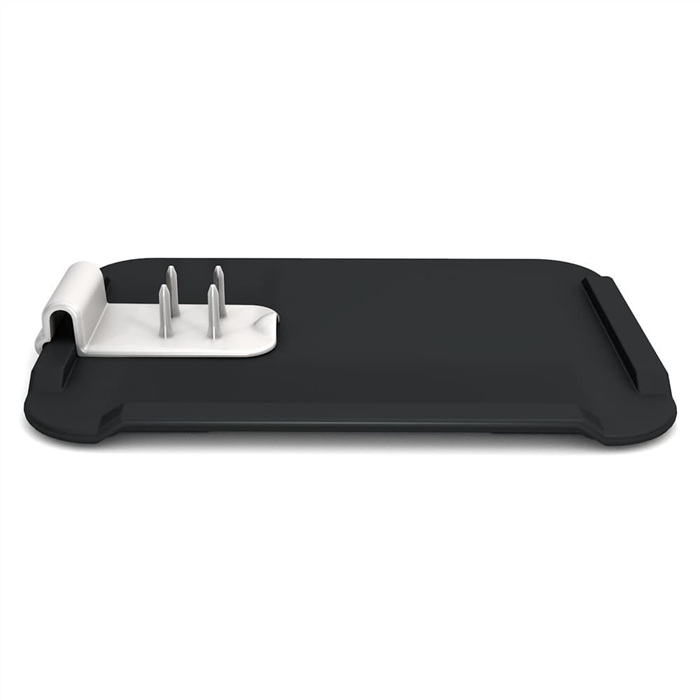 [AD169368] Planche à tartiner 28,5 x 21 cm, anthracite, clip avec pointes inclus