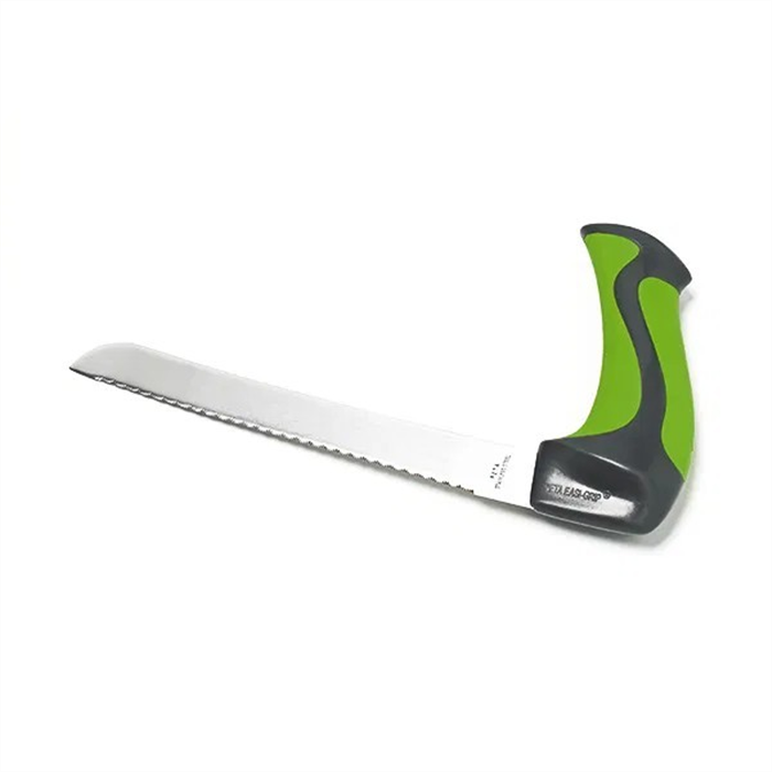 [AD006093] Couteau de cuisine avec poignée ergonomique Easi-Grip couteau à pain, 20 cm