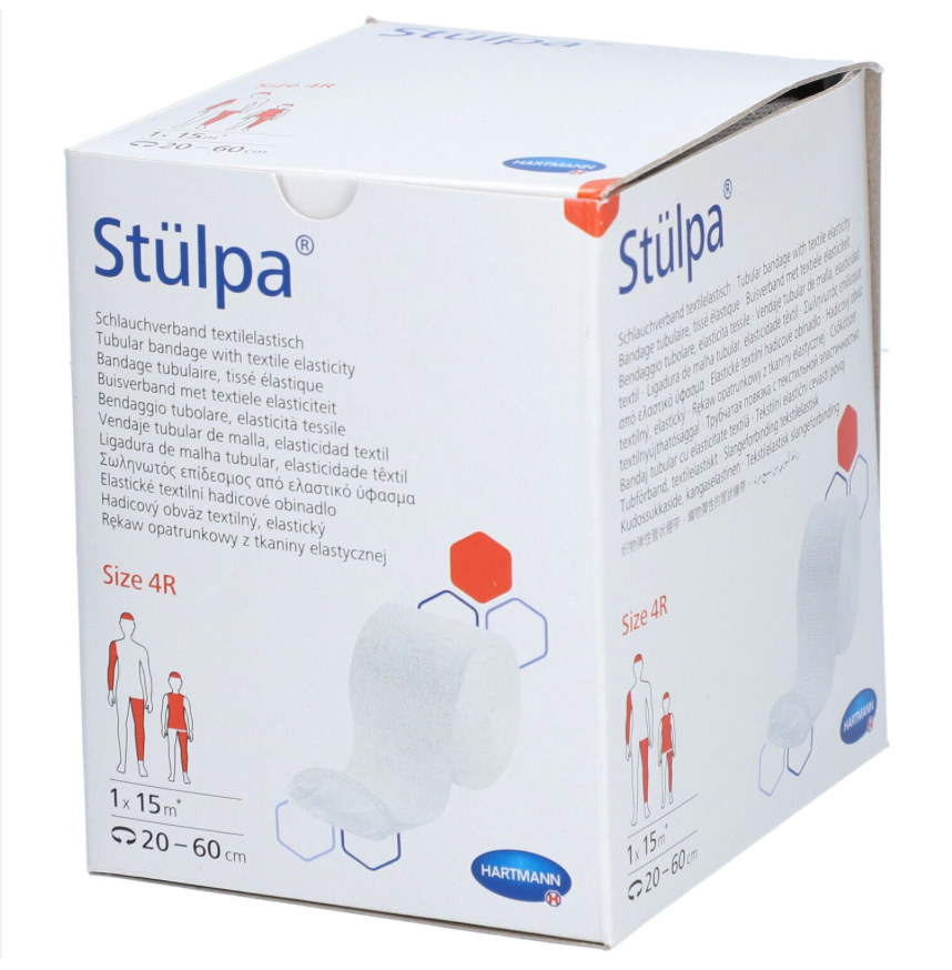 [H2 4271148] Bandage tubulaire Stülpa rouleau taille 4R, 10 cm x 15 m