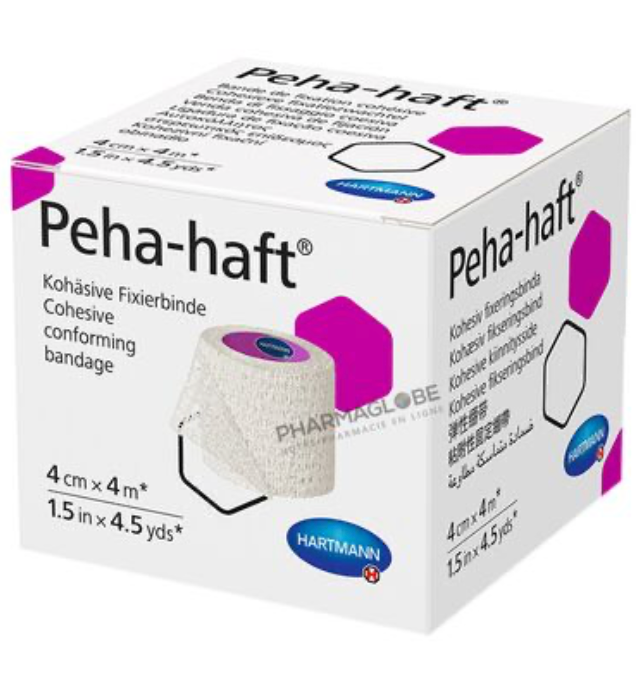 [H2 9324215] Bande Peha haft 4 cm x 4 m