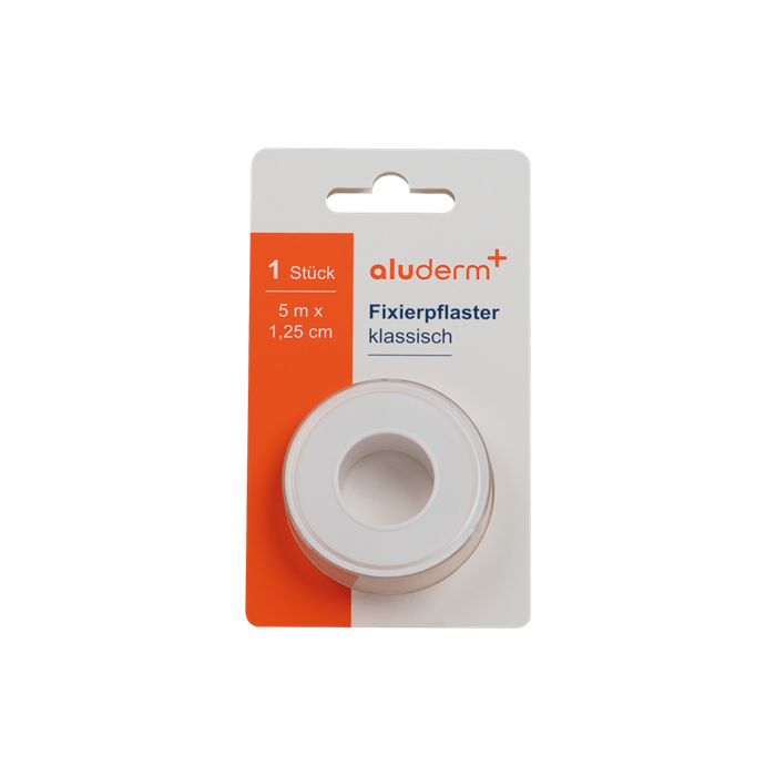 aluderm+ Sparadrap classique,  5 m x1,25 cm