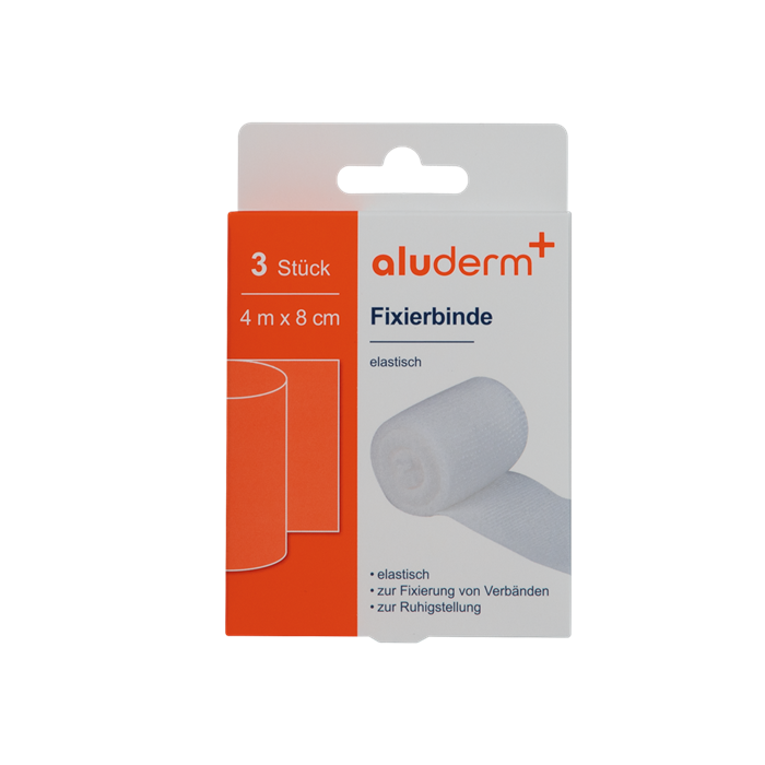 [1008328] aluderm+ bande de fixation élastique, 3 pièces, 4?m × 8?cm