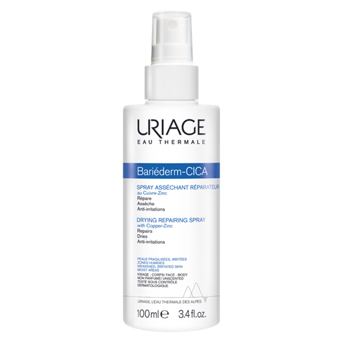 [3416518 (65173201)] Bariéderm-Cica spray asséchant réparateur au cuivre-zinc, 100 ml