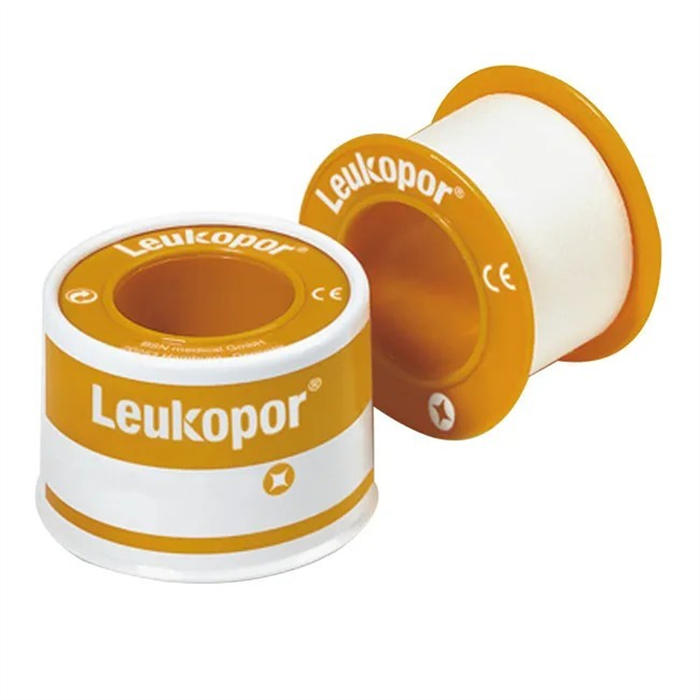 Leukopor Flasque 1,25 cm x 5 m