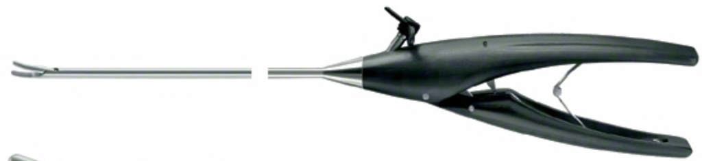 NEEDLE HOLDER LEFT CURVED 5MM 370MM