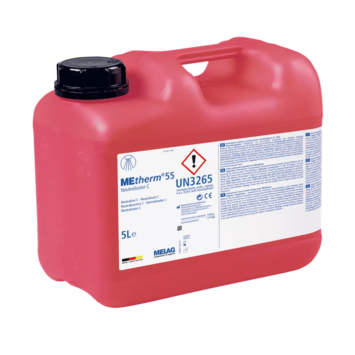 [ME11621] MEtherm 55 C, neutralisant à base d'acide citrique, 5 L