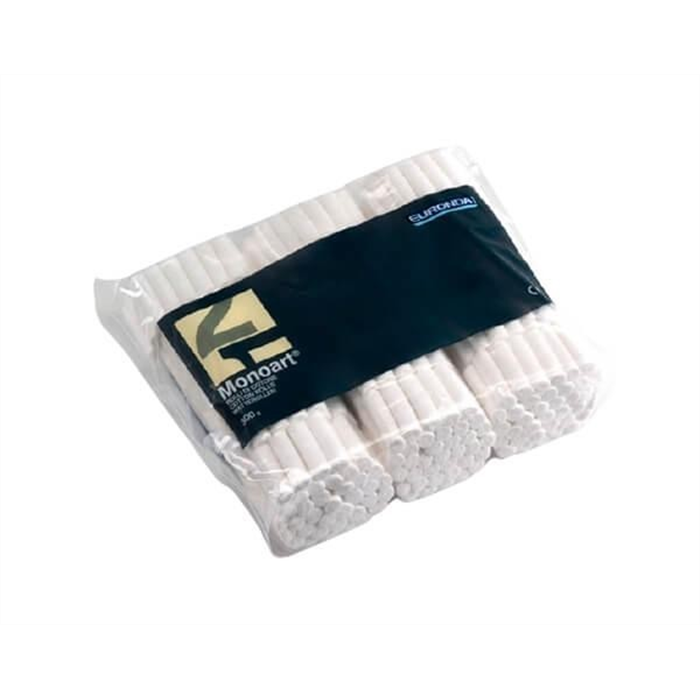 Rouleaux de coton Monoart® - Sachet de 300 g Ø 10 mm, taille 2