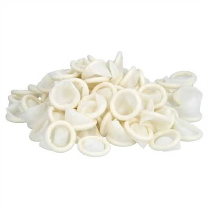 [29439] Doigtiers en latex - sachet de 100 pièces sans poudre, latex naturel, M