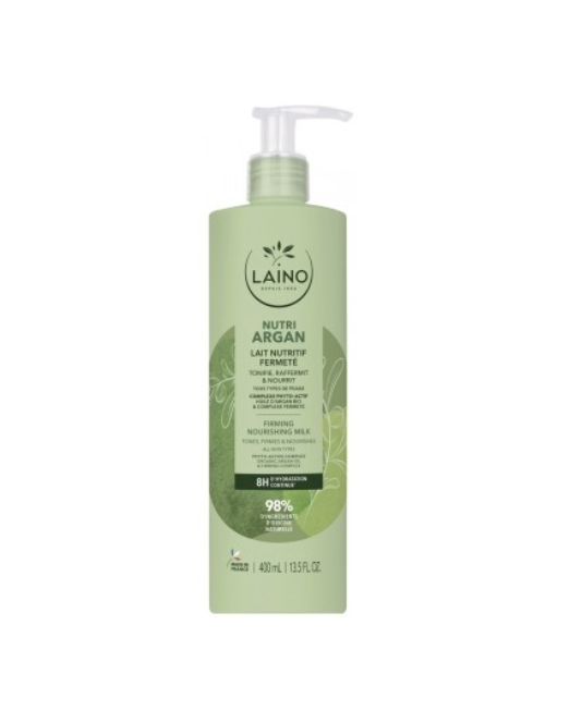 [4565-545] Lait Nutritif Fermeté Argan, 400 ml avec pompe, tous types de peaux