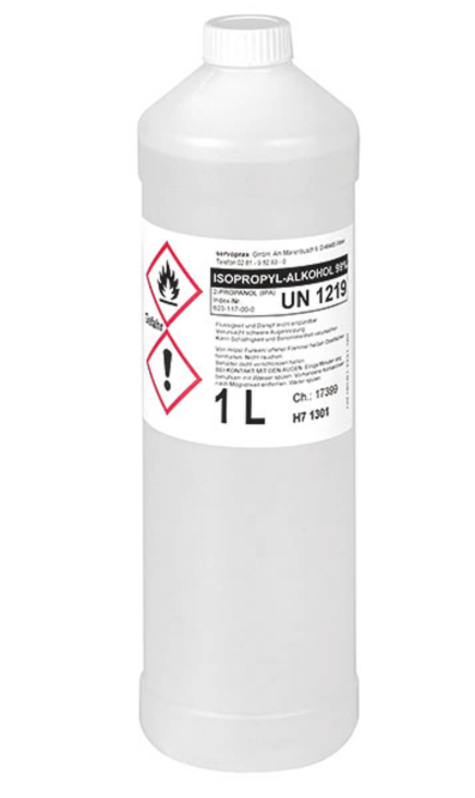 Alcool isopropylique 70 %, 1 L