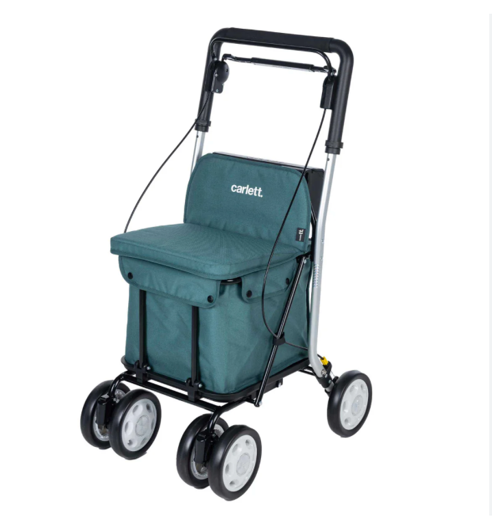 [11480016] CARLETT chariot de courses Comfort Move, vert