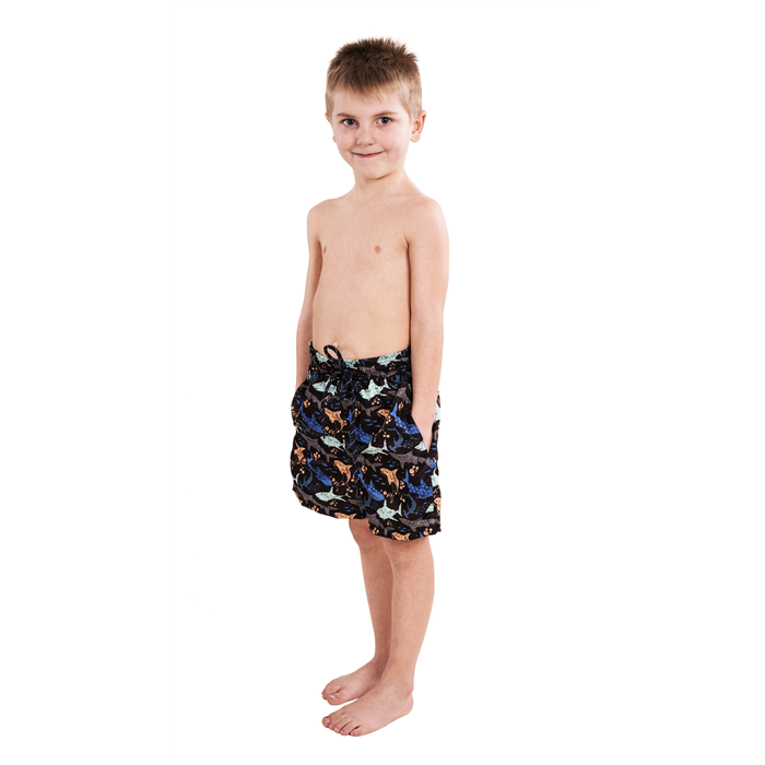 Short de bain pour garçon, avec slip de sécurité intégré, taille 164 cm