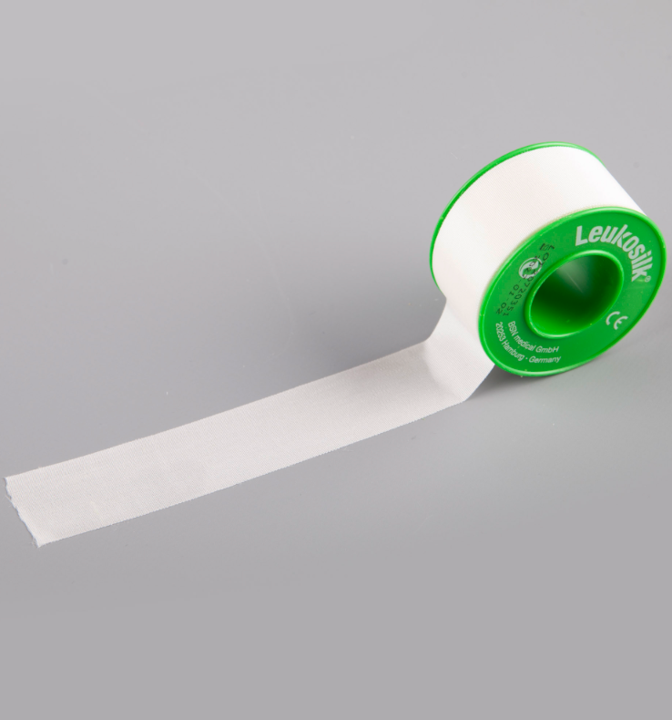 Leukosilk flasque 2,5 cm x 9,2 m