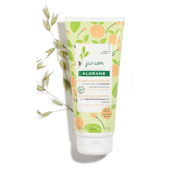 [KLORANE] Klorane Junior Shampooing démêlant, 200 ml