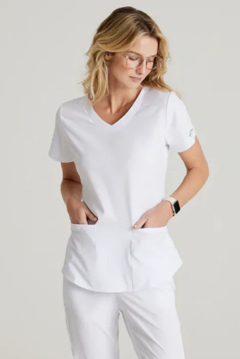 BREEZE TOP REGULAR WHITE TAILLE S