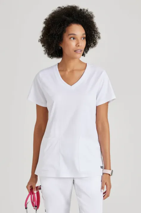 SERENA TOP REGULAR WHITE TAILLE S