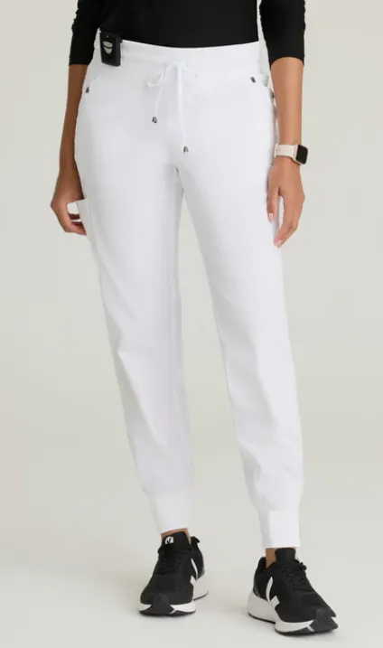 EDEN JOGGER REGULAR WHITE TAILLE S