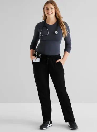 KIM PANT REGULAR BLACK TAILLE L