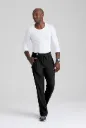 HUDSON PANT REGULAR BLACK TAILLE S