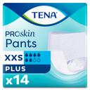 TENA PROSKIN PANTS PLUS, XXS _x000D_
SACHET DE 14 PIECES