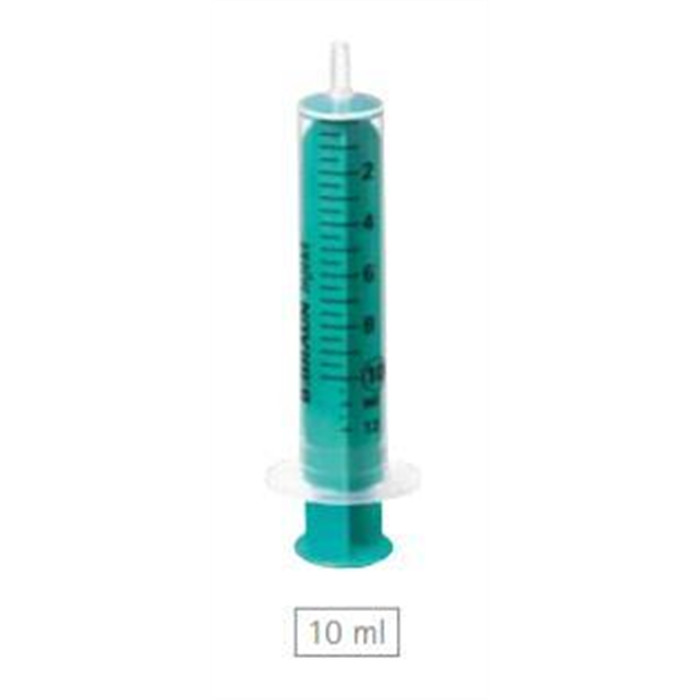 Injekt Solo - Seringues à usage unique avec embout Luer, 10 ml, pack de 100 pcs.