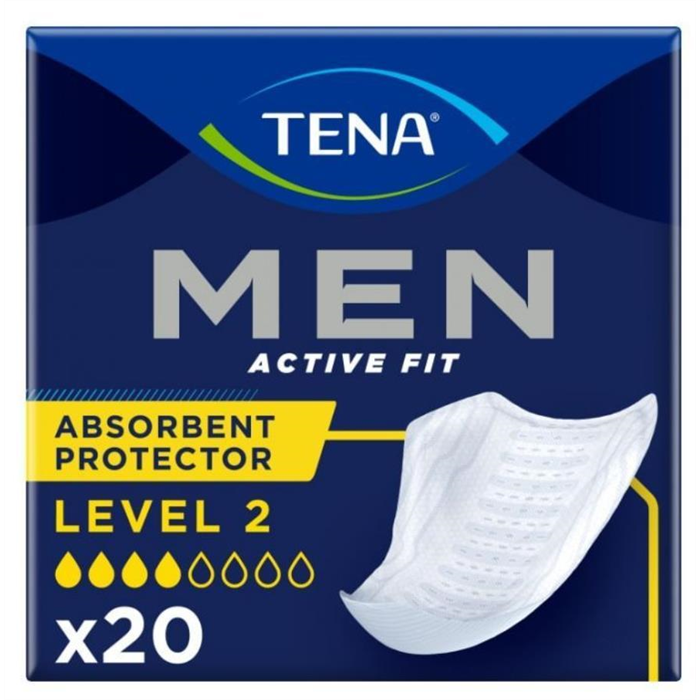 [750776] TENA Men Active Fit Medium Level 2,_x000D_
20 pièces