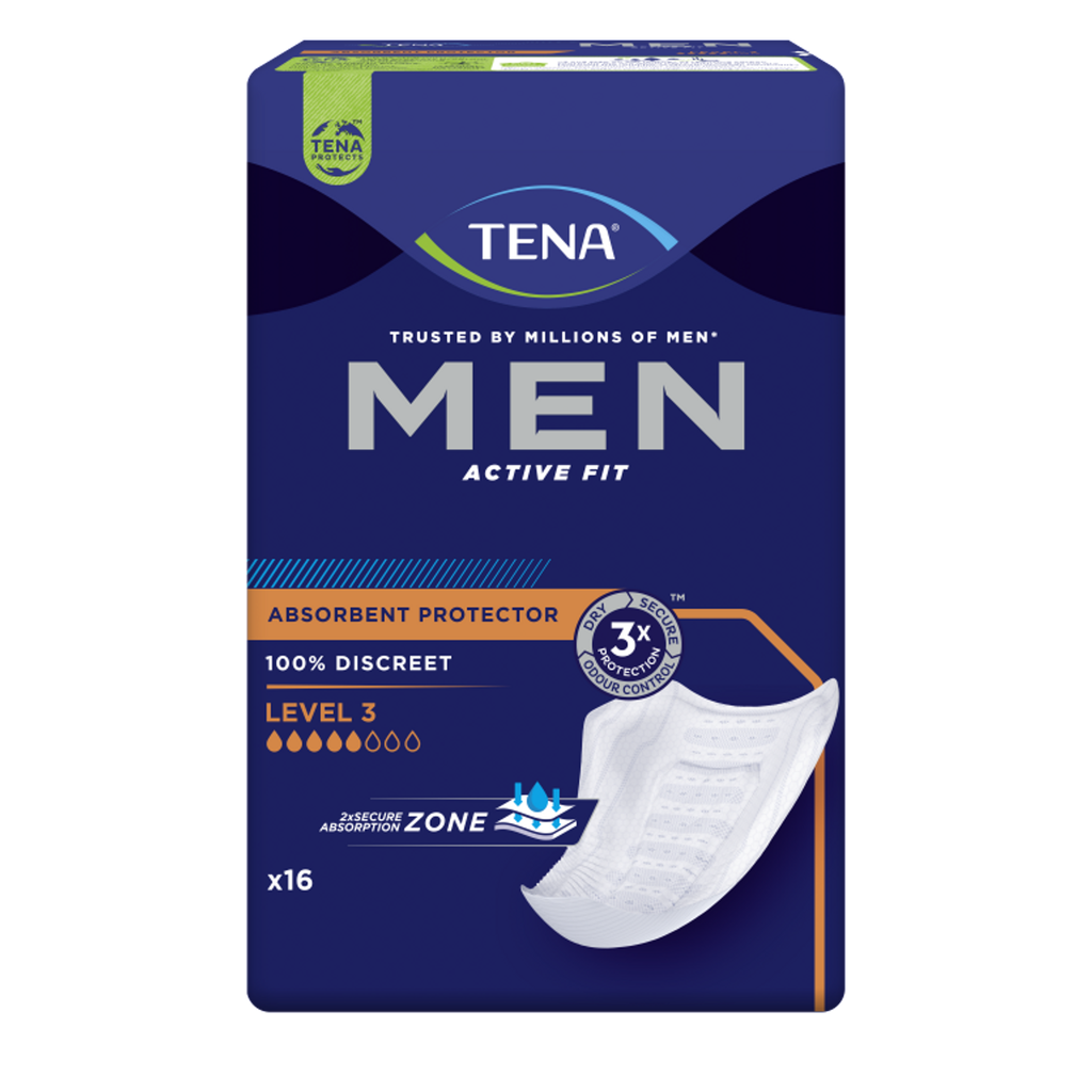 [750830] TENA Men Active Fit Level 3,_x000D_
16 pièces