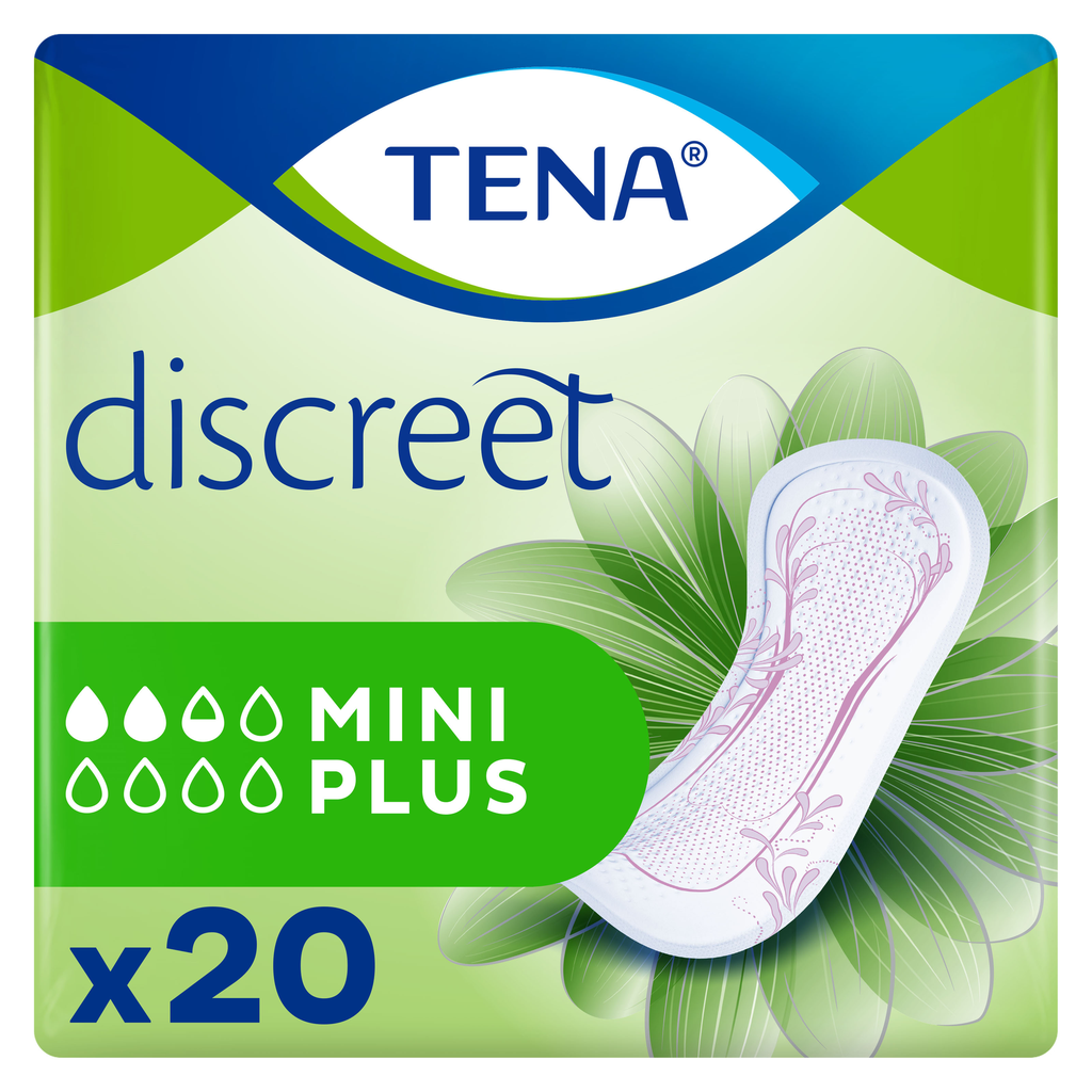 TENA Discreet Mini Plus, 20 pièces