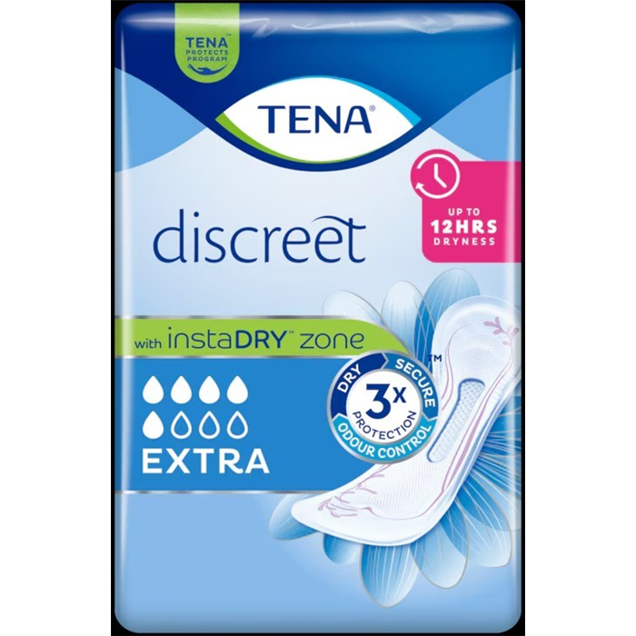 [760692] TENA Discreet Extra,_x000D_
20 pièces