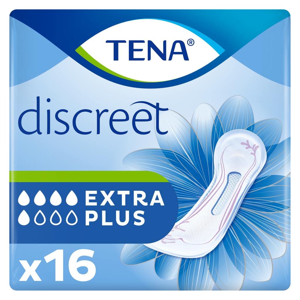 TENA Discreet Extra Plus, 16 pièces